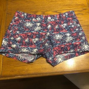 Lilly Pulitzer Patriotic shorts